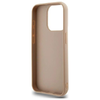 DKNY Quilted Stack Logo iPhone 15 Pro Max tok - Bézs - 3. kép