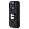 DKNY Steppelt Logós iPhone 15 Pro Max tok - Fekete tok - 0. kép