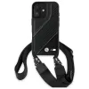 BMW M Edition Carbon Stripe & Strap iPhone 16 Plus tok - Fekete - 0. kép