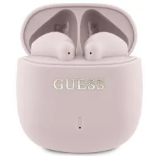 GUESS vezeték nélküli fülhallgató bluetooth TWS GUTWSJ14ESGP (Printed Classic Logo) rózsaszín