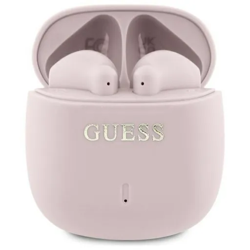 GUESS vezeték nélküli fülhallgató bluetooth TWS GUTWSJ14ESGP (Printed Classic Logo) rózsaszín