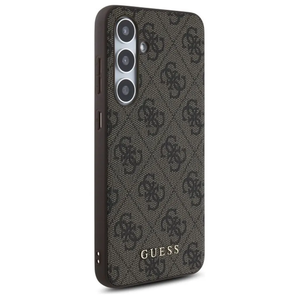 GUESS tok Samsung Galaxy S24 FE GUHCS24FEG4GFBR (HC PU 4G Metal Logo) barna tok - 7
