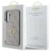 GUESS tok Samsung Galaxy S24 FE GUHCS24FE4GMGBR (HC PU 4G Big Metal Logo) barna tok - 1. kép