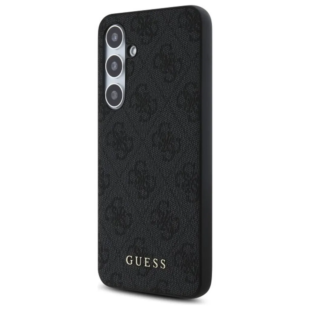 GUESS tok Samsung Galaxy S24 FE GUHCS24FEG4GFGR (HC PU 4G Metal Logo) szürke tok - 8