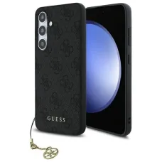 GUESS tok SAMSUNG S24 FE GUHCS24FEGF4GGR (HC PU 4G Charm) szürke tok