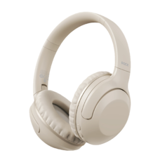 Rock fejhallgatók O3 ANC bluetooth bézs,