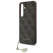 GUESS tok Samsung Galaxy S24 FE GUHCS24FEGF4GBR (HC PU 4G Charm) barna tok