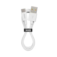 Rock Cable P8 Basic Series - USB- Type C - PD 27W 2A 1 méter fehér