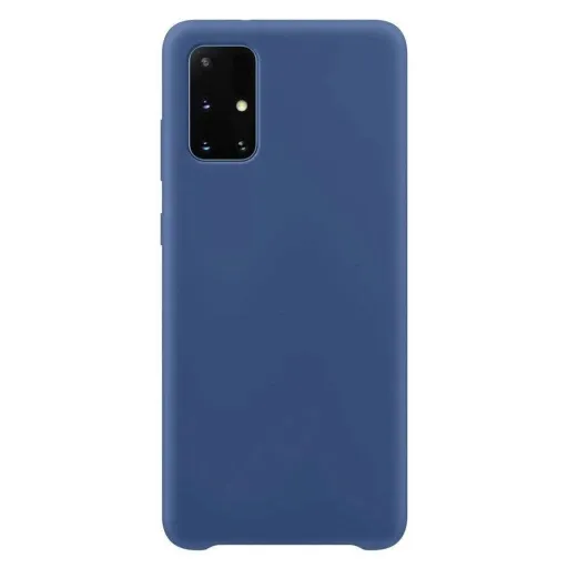 Szilikon tok puha rugalmas gumiborítás Xiaomi Poco X3 NFC / Poco X3 Pro sötétkék tok