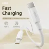 Rock Cable P8 Basic sorozat - Type C to Type C - PD 60W 3A 1 méter fehér - 0. kép