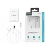 Choetech USB-C In-Ear Fülhallgató 1.2m - Fehér - 0. kép