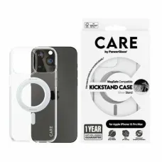 CARE by PanzerGlass Kitámasztható Tok MagSafe iPhone 15 Pro Max - ezüst