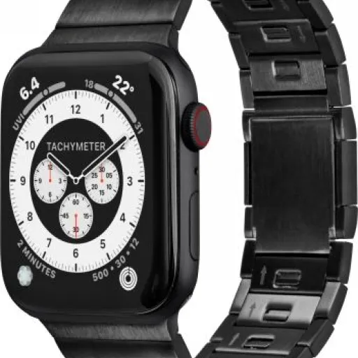 Pasek LAUT LINK 2.0 Apple Watch 42/44/45/49 mm - fekete