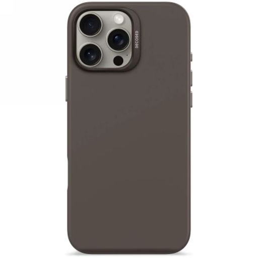 Decoded Antimikrobiális Szilikon Tok MagSafe-fel iPhone 16 Pro Max-hoz - Sötétbarna Decoded Antimikrobiális Szilikon Tok MagSafe-fel iPhone 16 Pro Max-hoz - Sötétbarna