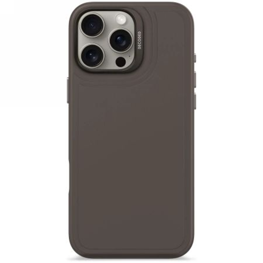 Decoded AntiMicrobial Szilikon Stacks Hátlap Tok MagSafe funkcióval iPhone 16 Pro Max számára - Fekete tok Decoded AntiMicrobial Szilikon Stacks Hátlap Tok MagSafe funkcióval iPhone 16 Pro Max számára - Fekete tok