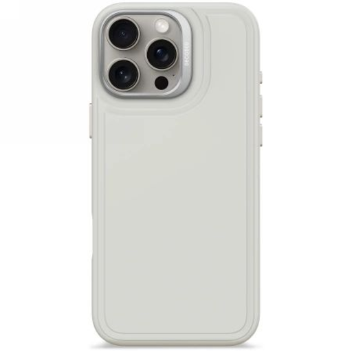 Decoded Antibakteriális Szilikon Hátlap Tok MagSafe-fel iPhone 16 Pro Max - Szürke Decoded Antibakteriális Szilikon Hátlap Tok MagSafe-fel iPhone 16 Pro Max - Szürke