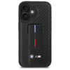 BMW M Grip Stand Smooth és Karbon tok iPhone 16-hoz - fekete - 1. kép