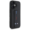 BMW M Grip Stand Smooth és Karbon tok iPhone 16-hoz - fekete - 2. kép