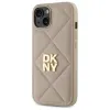 DKNY Steppelt Stack Logo iPhone 14 tok - Bézs - 0. kép