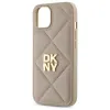 DKNY Steppelt Stack Logo iPhone 14 tok - Bézs - 4. kép