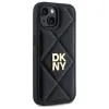 DKNY Quilted Stack Logo iPhone 14 tok - Fekete - 2. kép