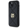DKNY Párnázott Logó iPhone 15 Plus tok - Fekete - 0. kép