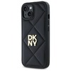 DKNY Steppelt Stack Logo iPhone 15 tok - Fekete - 0. kép
