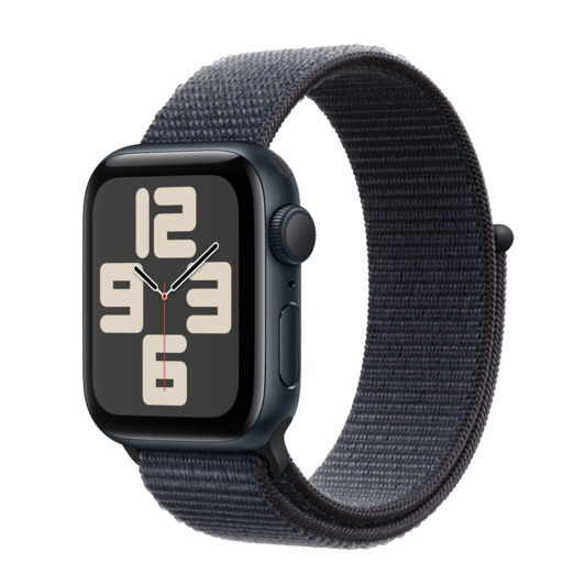 Apple Watch SE2 v3 GPS 40mm éjféli alumíniumtok tinta sport szíjjal