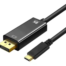 ART kábel Type C (férfi) - DisplayPort 1.4 (férfi) 8K 60Hz C5-2 1,8 m fekete