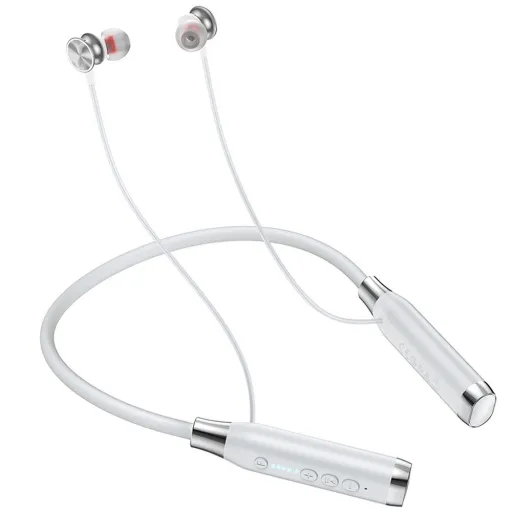 HOCO vezeték nélküli nyakpántos bluetooth fülhallgató ES62, szürke