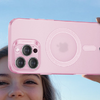 Zero Áttetsző Tok (HaloLock) ESR kompatibilis iPhone 16 Pro (rózsaszín) - 3. kép