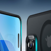 ESR Klasszikus Hibrid Fliptok (HaloLock), Kompatibilis iPhone 16 Pro készülékkel (Matt Fekete) tok - 3. kép