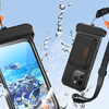 Vízálló tok iPhone 15 Pro Max/14 Pro Max (fekete) - 1. kép