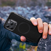 ESR Cyber Tough tok Stash Standdel (HaloLock), Kompatibilis iPhone 16 Pro Max (Fekete) - 3. kép