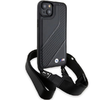 BMW M Edition Carbon Stripe & Strap tok iPhone 15 / 14 / 13 - fekete - 0. kép