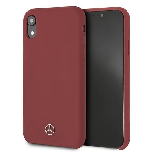 Mercedes MEHCI61SILRE iPhone Xr piros tok Silicone Line Mercedes MEHCI61SILRE iPhone Xr piros tok Silicone Line
