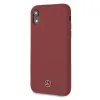 Mercedes MEHCI61SILRE iPhone Xr czerwony/red hardcase Silicone Line - 0. kép