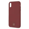 Mercedes MEHCI61SILRE iPhone Xr czerwony/red hardcase Silicone Line - 1. kép