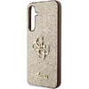 Guess GUHCS23FEHG4SGD S23 FE S711 arany/arany tok Glitter Script Big 4G - 4. kép