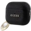 Guess GUAP2PGEHCDK tok AirPods Pro 2-höz - fekete Fixed Glitter Heart Diamond Charm - 1. kép