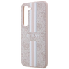 Guess GUHCS23SP4RPSP S23 S911 pink/pink hardcase 4G Printed Stripe tok - 4. kép