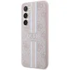 Guess GUHCS23SP4RPSP S23 S911 pink/pink hardcase 4G Printed Stripe tok - 0. kép