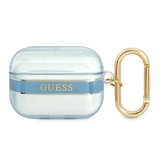 Guess GUAPHHTSB AirPods Pro tok kék/kék Pánt Kollekció Guess GUAPHHTSB AirPods Pro tok kék/kék Pánt Kollekció