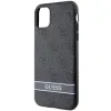 Guess GUHCN61P4SNK iPhone 11 / Xr szürke/szürke keménytok 4G Stripe tok - 4. kép