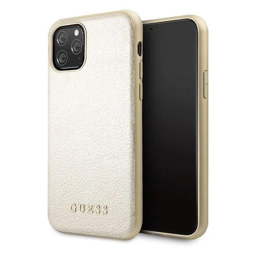Guess GUHCN58IGLGO iPhone 11 Pro arany/arany kemény tok Iridescent tok Guess GUHCN58IGLGO iPhone 11 Pro arany/arany kemény tok Iridescent tok