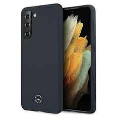 Mercedes MEHCS21SSILNA S21 G991 kék hardcase Silicone Line tok