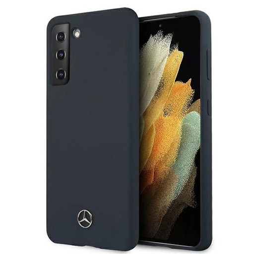 Mercedes MEHCS21SSILNA S21 G991 kék hardcase Silicone Line tok Mercedes MEHCS21SSILNA S21 G991 kék hardcase Silicone Line tok