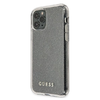Guess GUHCN65PCGLSI iPhone 11 Pro Max ezüst/ezüst kemény tok Glitter tok - 0. kép
