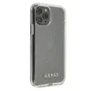 Guess GUHCN65PCGLSI iPhone 11 Pro Max ezüst/ezüst kemény tok Glitter tok - 3. kép