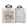 Guess GUA2HCHMAG AirPods tok szürke/szürke Marble Strap Collection - 1. kép